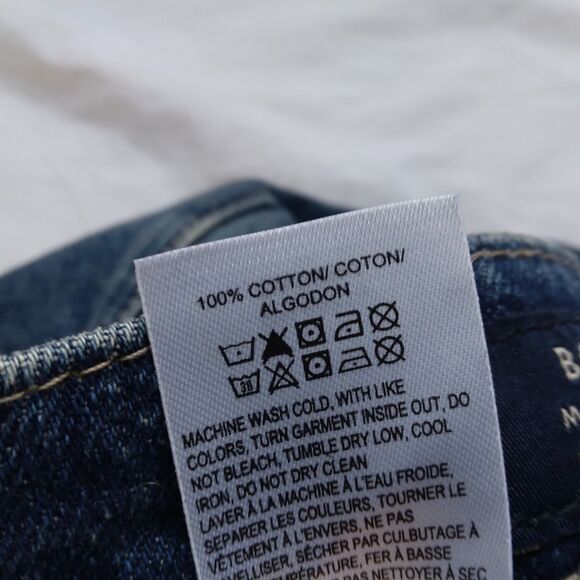 Lucky Brand Boy Mid Rise Relaxed Straight Jeans Casual Preppy Women's Size 8/29 - Picture 6 of 9